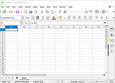 Libre Office Calc