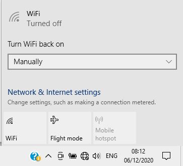 wifi off