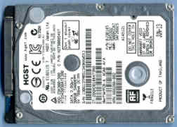 1G laptop hard drive