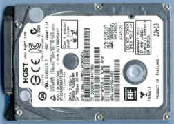 1G laptop hard drive